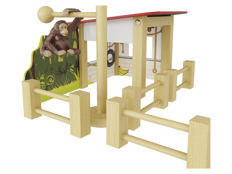 Gehe zu Vollbildansicht: Playtive Set Bauernhof / Feenbaum / Zoo, aus Holz - Bild 17
