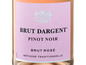 Eine Flasche Brut Dargent Pinot Noir Rosé Champagner.