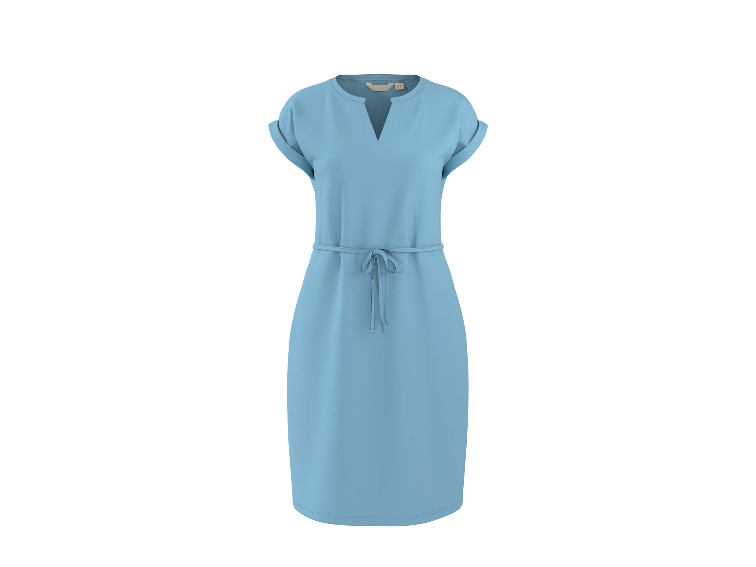 ESMARA® Damen Kleid (Blau, S(36/38))