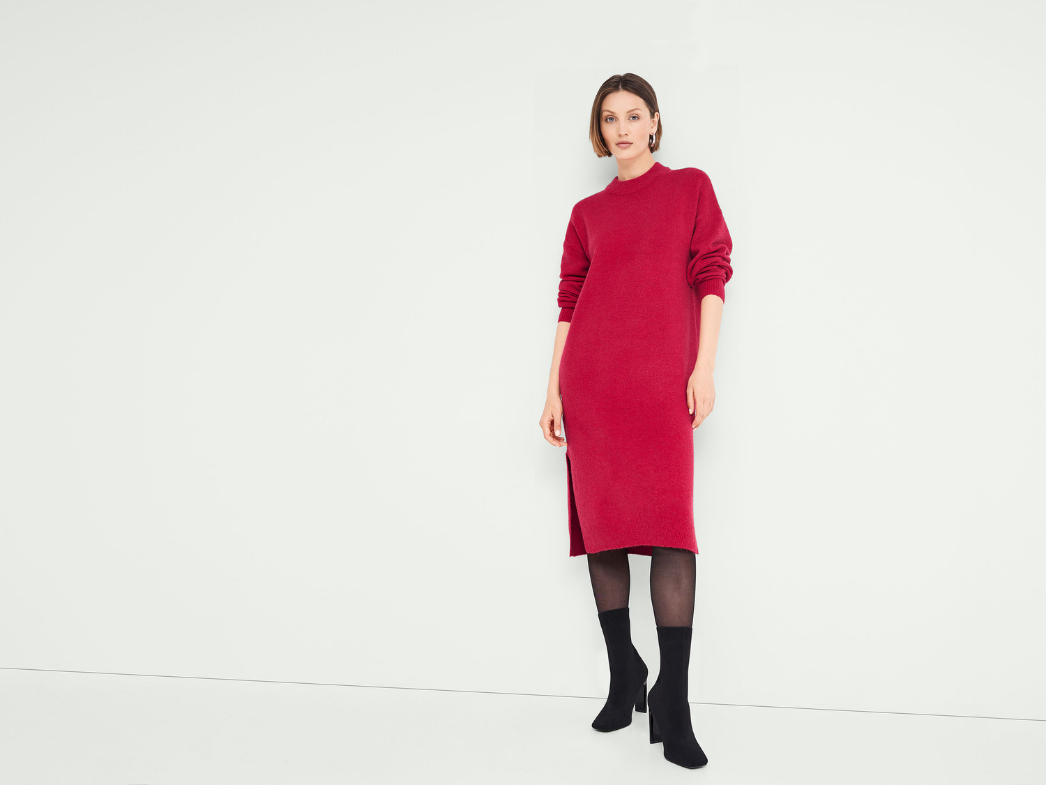 Lässiges Denim-Overallkleid Für Damen – Oversize, Mit Taschen Und Rückenschlitz