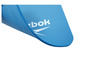 Eine blaue Yogamatte mit dem Reebok-Logo.