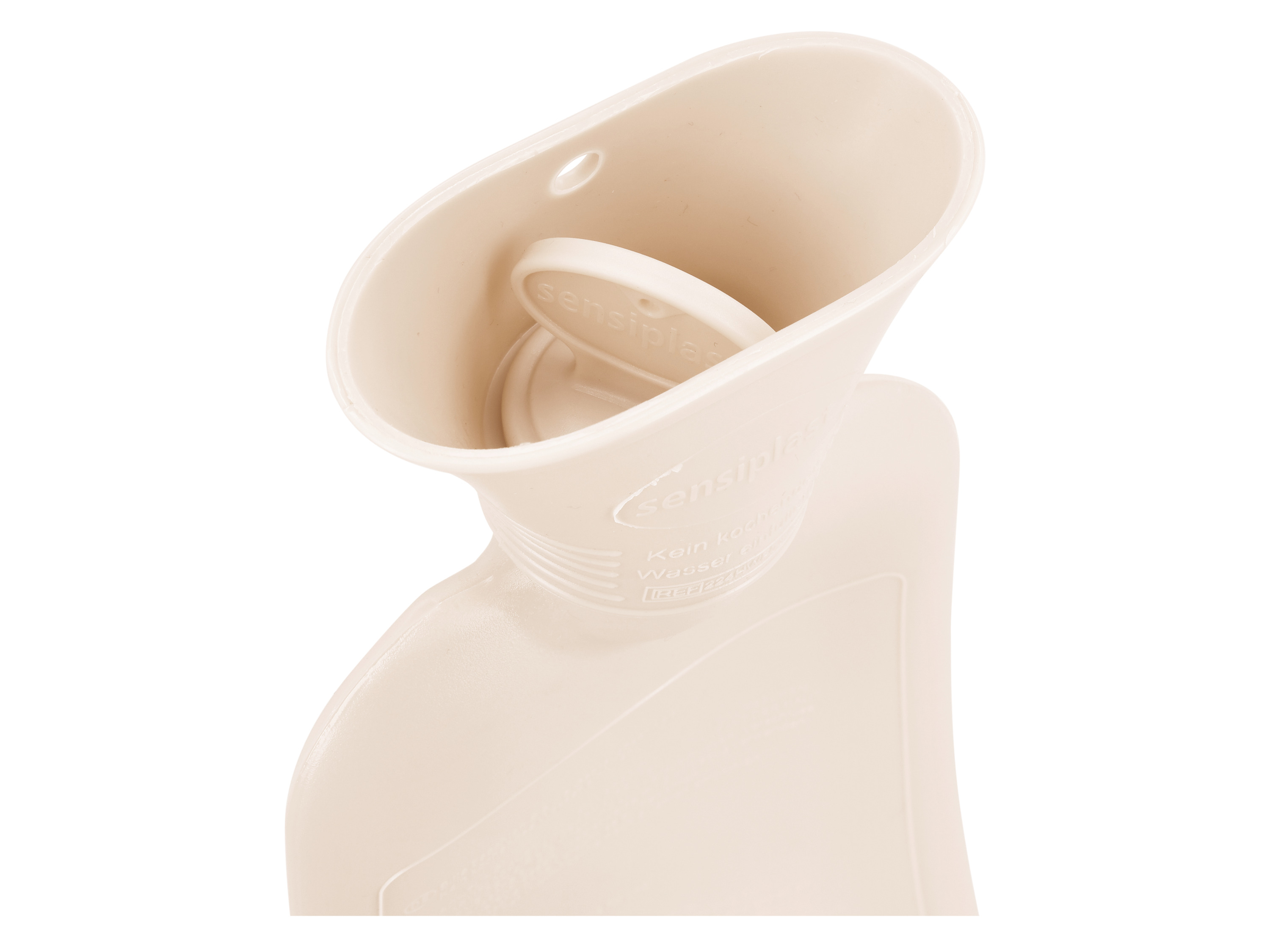 Thumbnail - sensiplast® Schlauch-Wärmflasche / 2-in-1 Wärmflasche (Schlauch/beige)