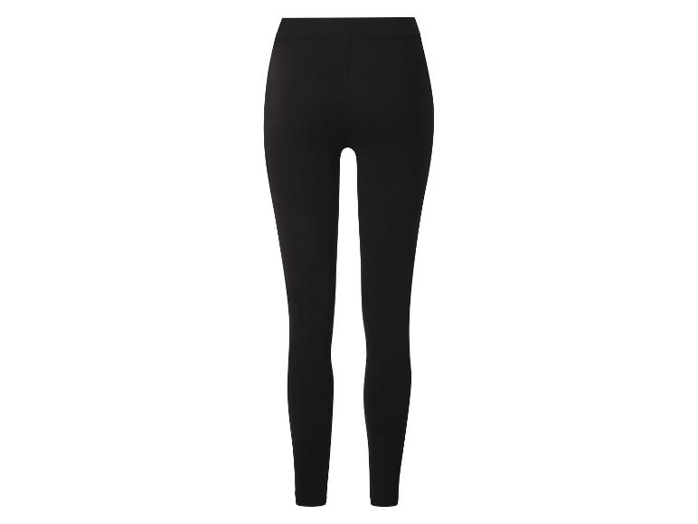 Einfache schwarze Damen-Leggings