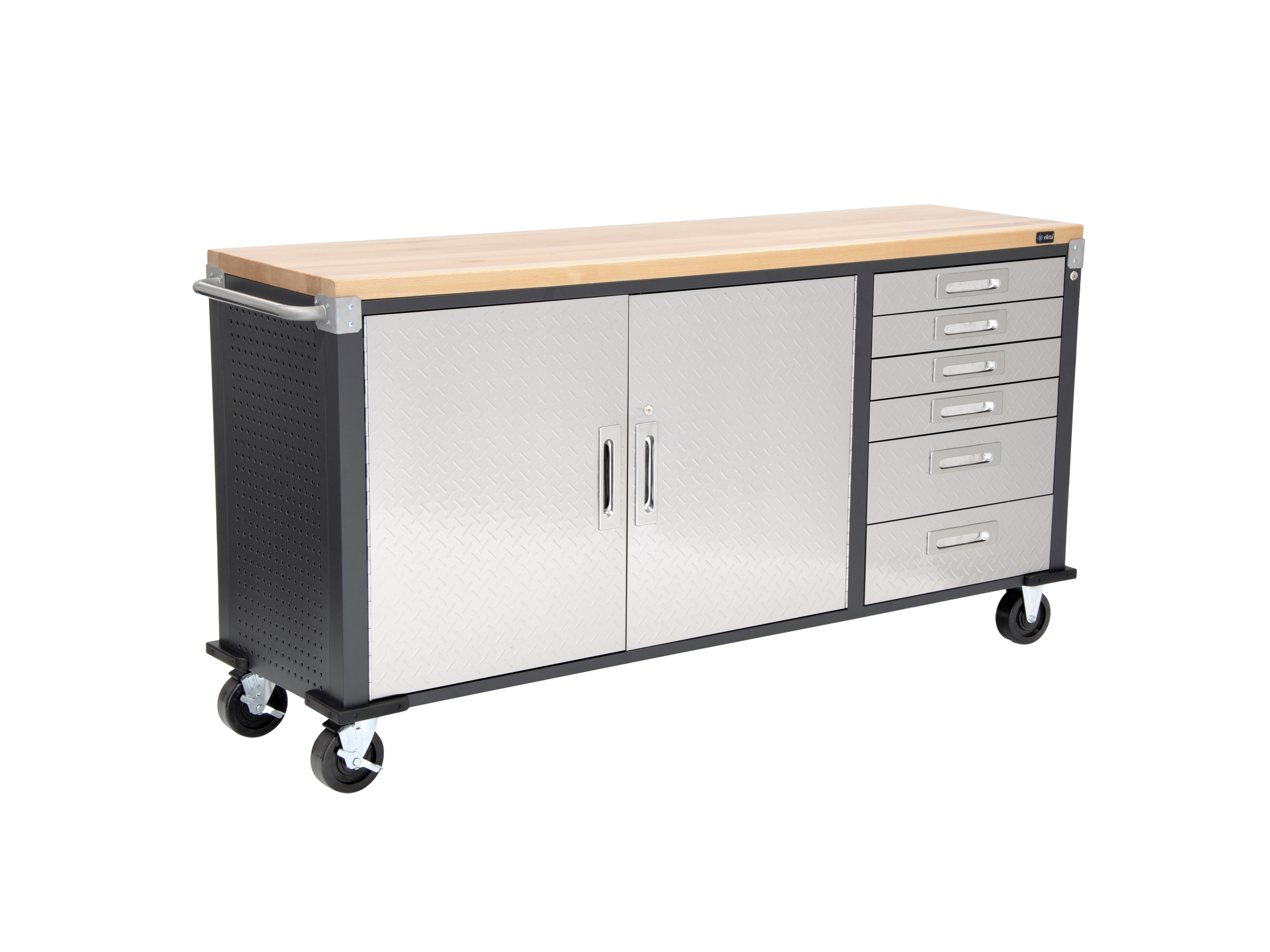 Thumbnail - rikta Werkbank mit Rollen