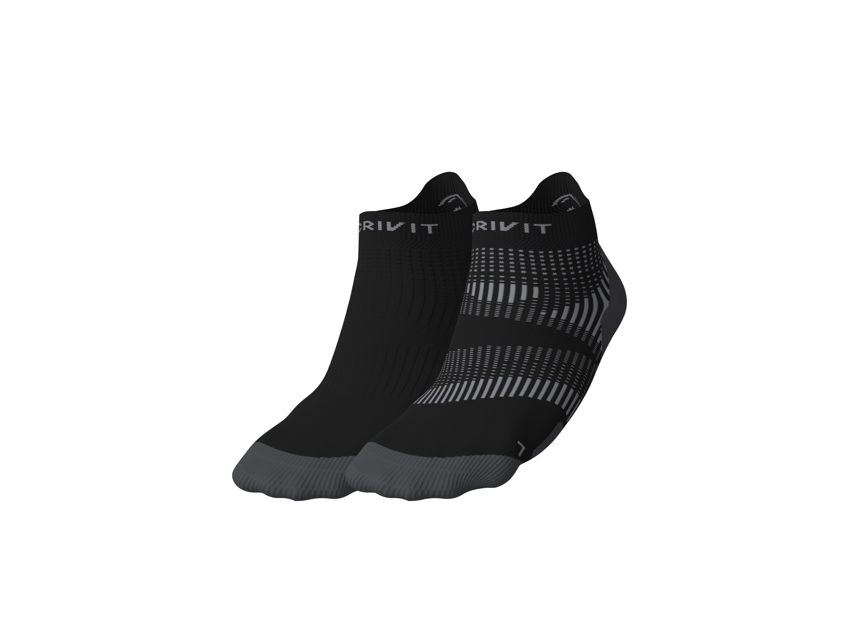 CRIVIT Damen/Herren Laufsocken, 2 Paar - 12