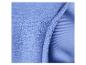 Blaue Stofftextur mit zwei Materialarten.