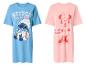 Zwei Nachthemden: ein blaues mit Stitch und ein rosa mit Minnie Maus.