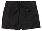 Schwarze Shorts mit Schleife