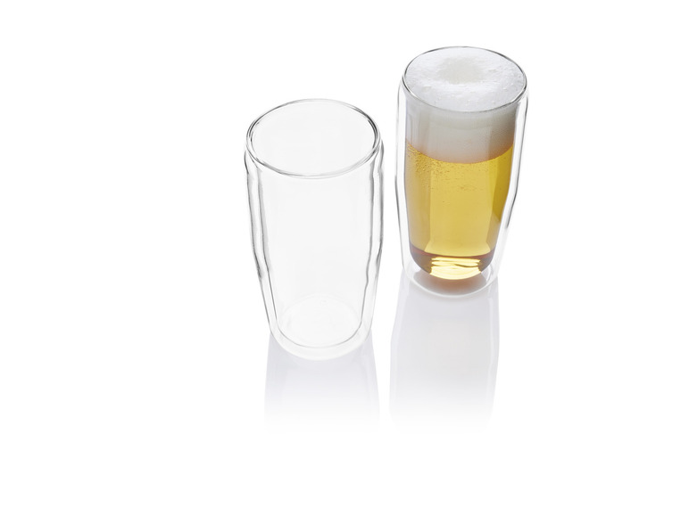 Gehe zu Vollbildansicht: ERNESTO® Doppelwandige Gläser, 2 Stück, aus Borosilikatglas - Bild 9