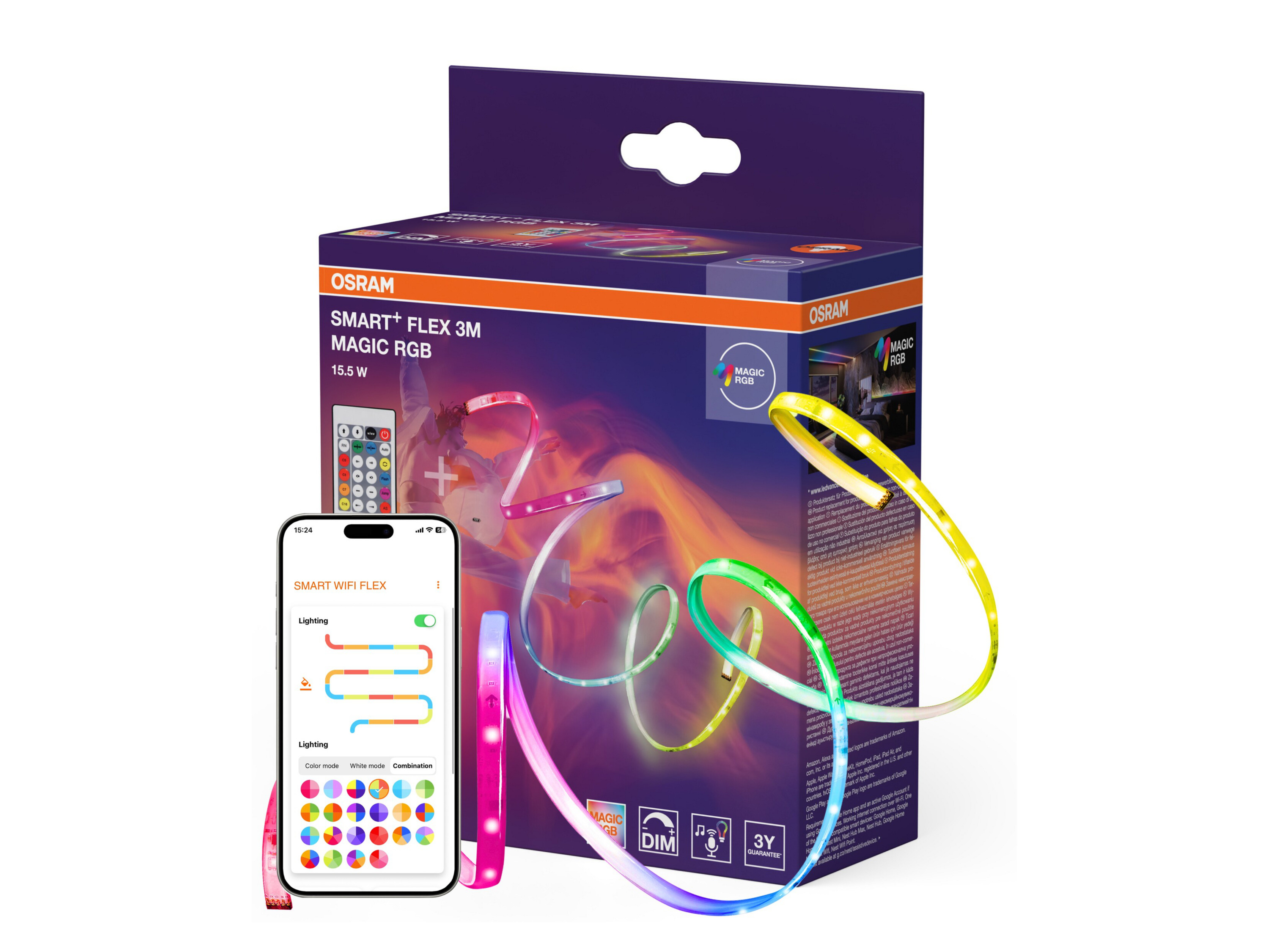 OSRAM Smart Wifi Flex RGB ICT RC Indoor (3 m)