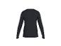 Schwarzes Damen-Langarmshirt, Rückansicht