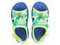 Blaue Sandalen mit Dschungelprint und Paw Patrol-Motiv