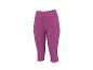 Fuchsiafarbene Sport-Caprihose für Damen