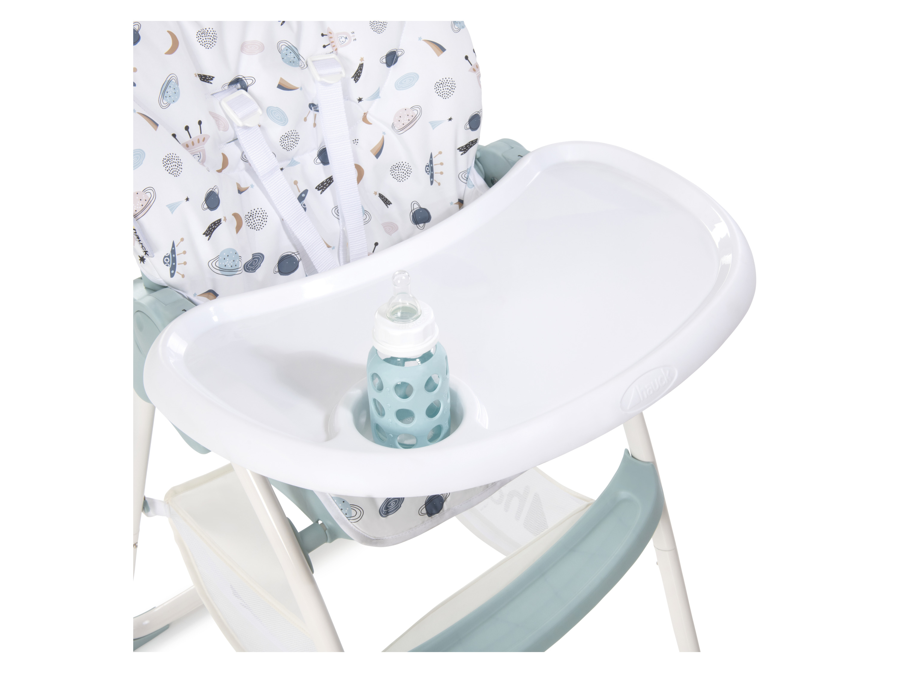 Thumbnail - hauck Faltbarer Hochstuhl Sit N Fold (weiß/blau)