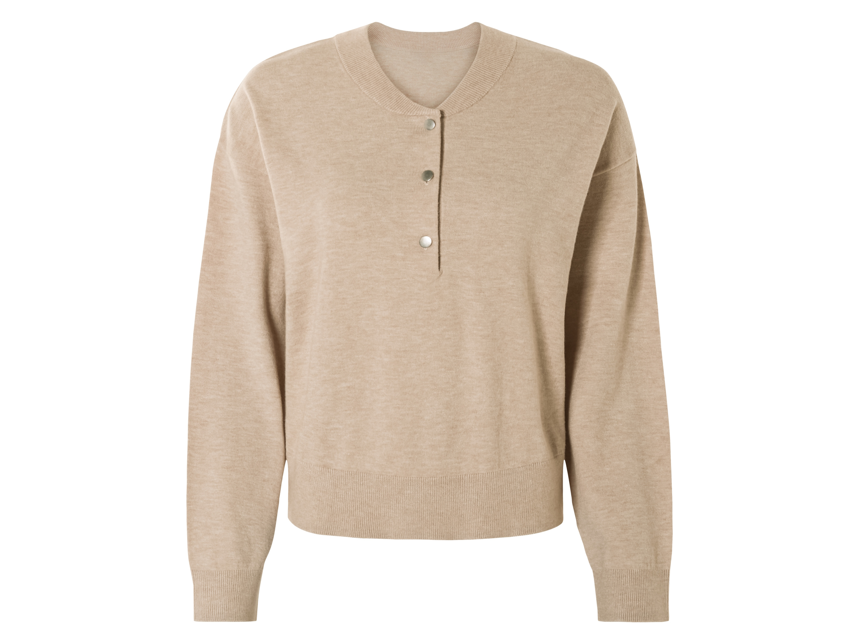 esmara® Damen Pullover Strick (Beige, L(44/46))““ | dass ein Textil- oder Lederprodukt auf mehr als 300 Schadstoffe geprüft wurde. OCS – Organic Blended Standard Benutzung ab 5 % – 94 % Bio-Material Zertifizierungsnummer: CU 851646 Bio-Baumwolle Ökologisch vom Feld bis in die Filiale: Unsere Baumwoll-Textilien stammen aus kontrolliert biologischem Anbau. Dabei wird streng auf die Einhaltung der ökologischen Richtlinien im Anbau geachtet und der komplette Produktionsprozess dokumentiert. Hohenstein Das passt perfekt Das Prüfinstitut Hohenstein führt seit rund 60 Jahren Reihenmessungen und Studien zur Erfassung der Körpermaße durch. Mit Nutzung der 3-D-Bodyscannertechnologie werden die realen Körperformen visualisiert und in verlässliche Größentabellen umgerechnet.““