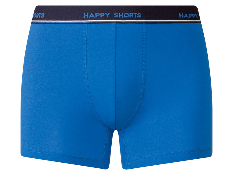 Gehe zu Vollbildansicht: Happy Shorts Herren Boxershorts, Jersey-Material, 2 Stück - Bild 3