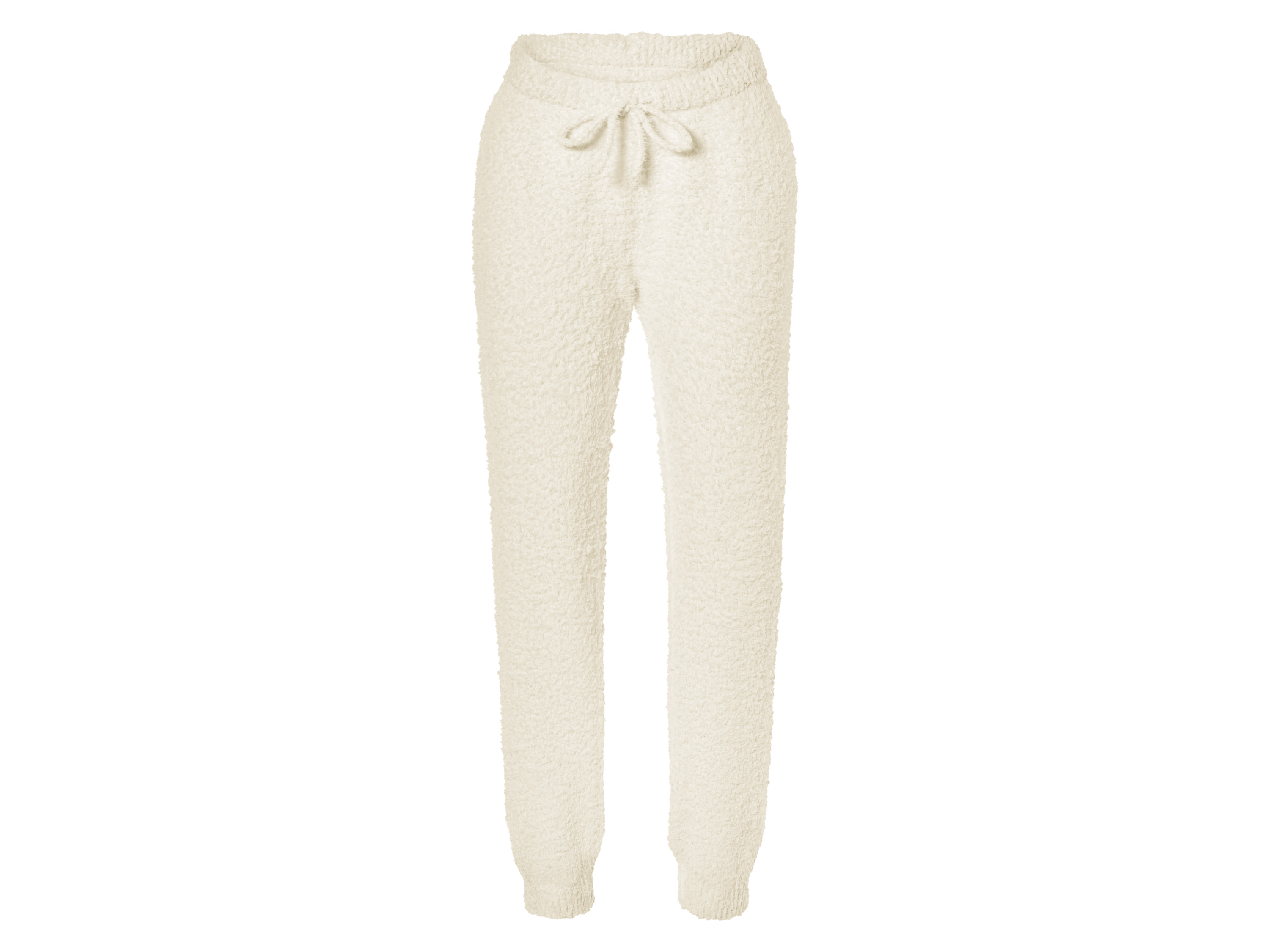 esmara® Damen Hose Plüsch (Beige, L(44/46)) | 04335814089870