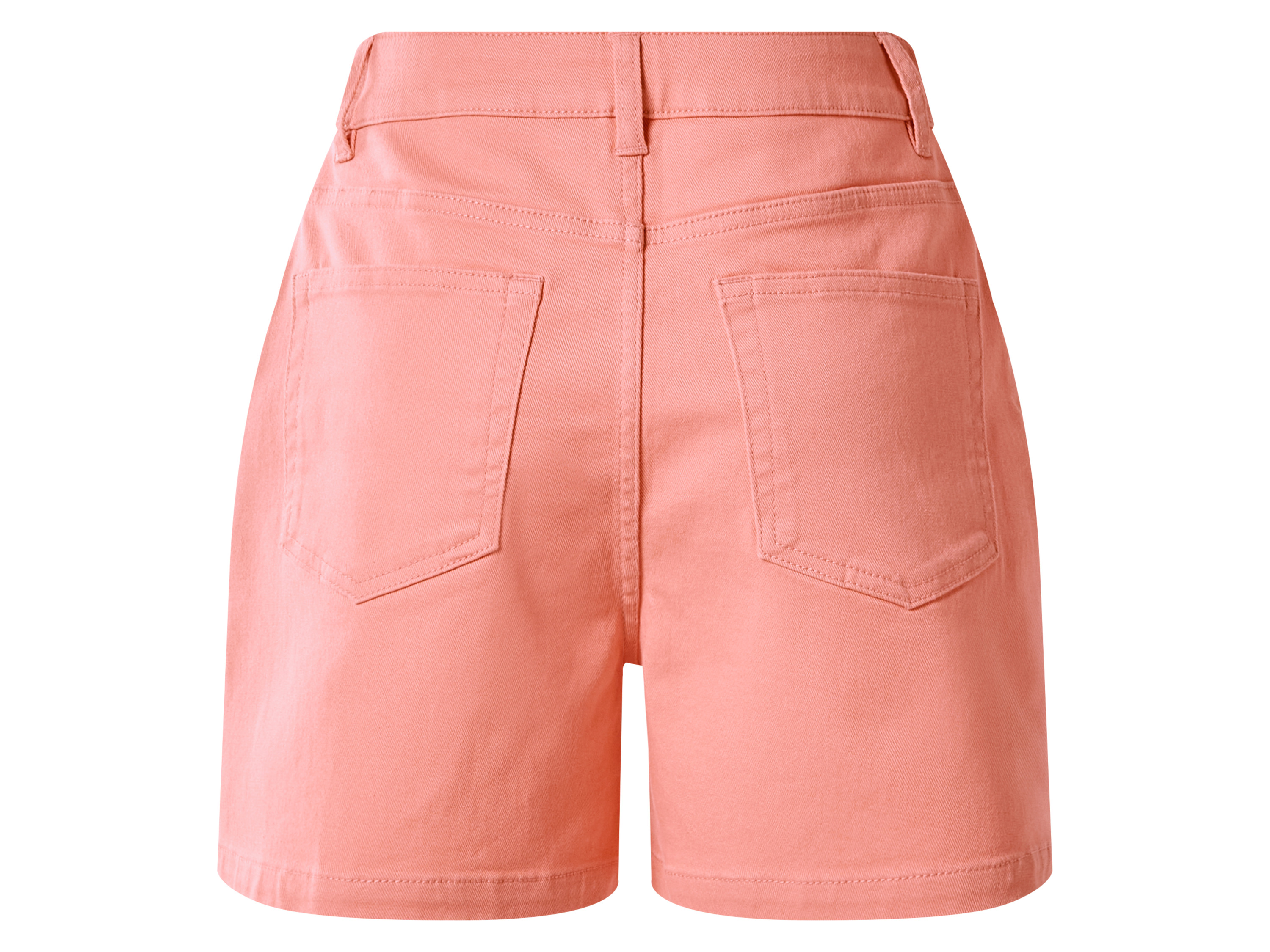 ESMARA® Damen Jeansshorts (Koralle, 38) – Bild 2 von 2