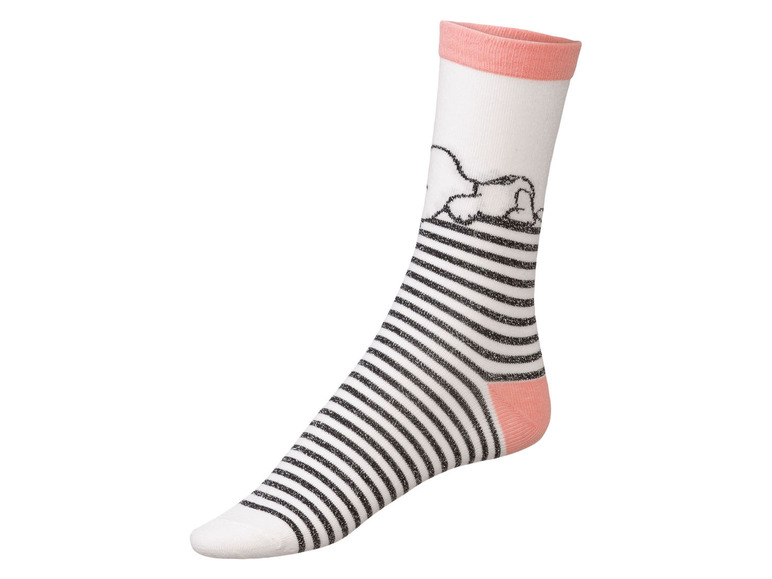 Gehe zu Vollbildansicht: Damen Socken, 3 Stück, mit Baumwolle - Bild 11