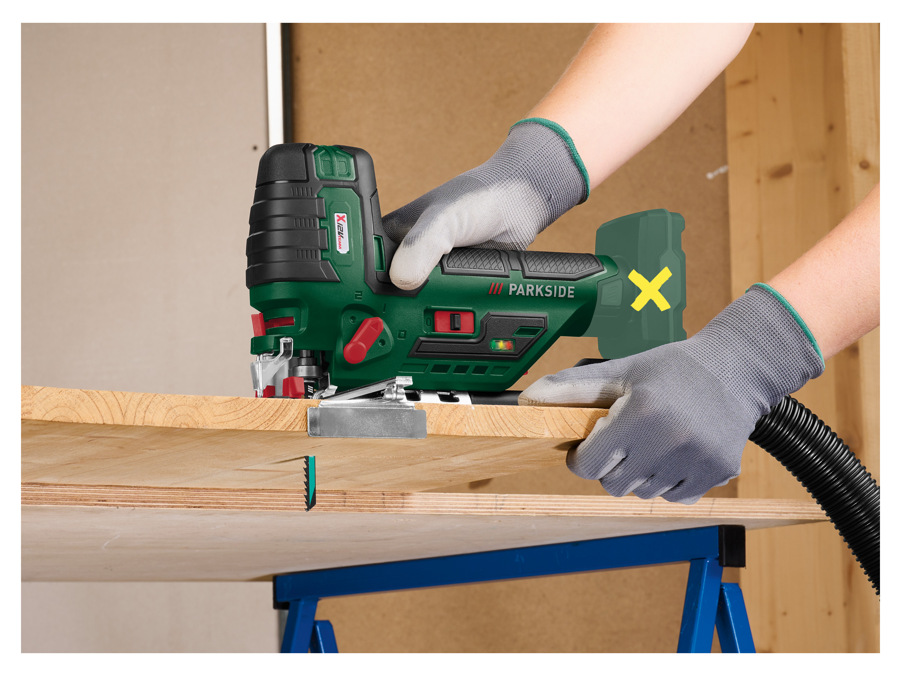 Thumbnail - PARKSIDE® 12 V Akku-Stichsäge »PSTKA 12 C3«, ohne Akku und Ladegerät