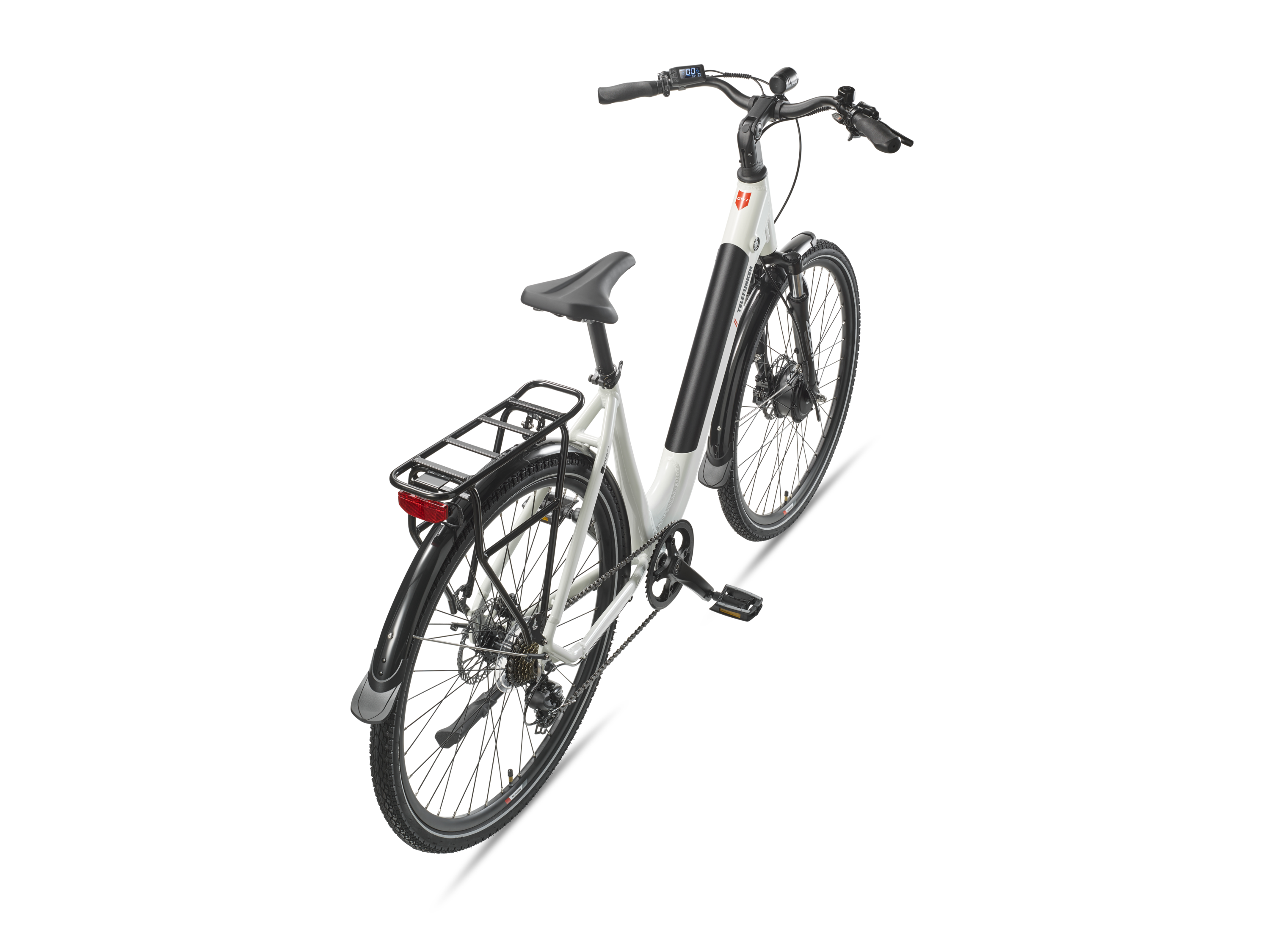 Telefunken E-Bike Cityrad Multitalent RC670, 7 Gang Shimano TY300D Schaltwerk, Kettenschaltung, Frontmotor, 489,6 Wh, Pedelec, Elektrofahrrad, Damen u. Herren,  – Bild 2 von 4