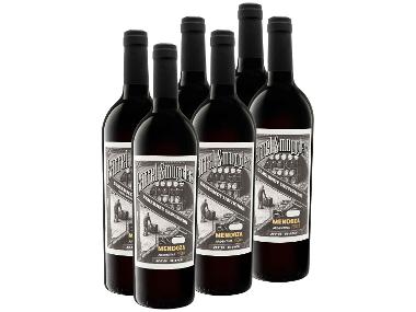6 x 0,75-l-Flasche Weinpaket Barrel Smugglers Cabernet Sauvignon Mendoza trocken, Rotwein