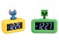 Stitch und Minecraft Creeper Digitalwecker