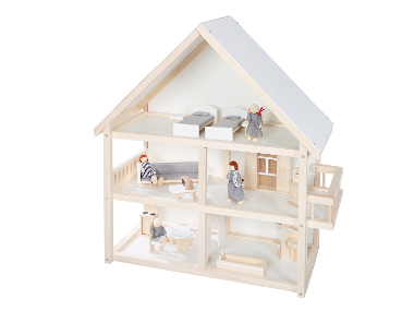 roba Puppenhaus, inkl. Möbel und Puppen