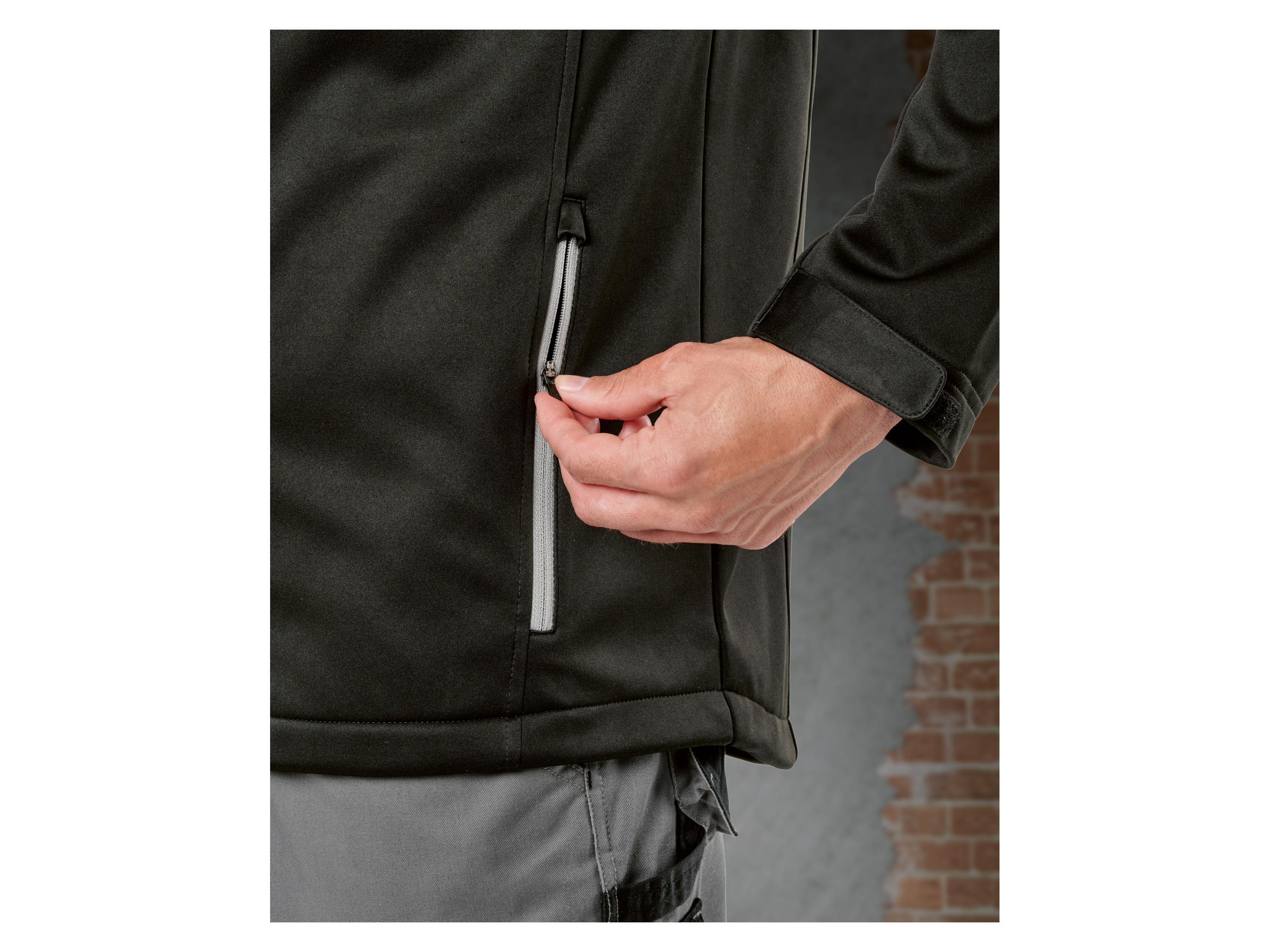 Thumbnail - PARKSIDE PERFORMANCE® Herren Softshelljacke (Schwarz, XL (56/58))