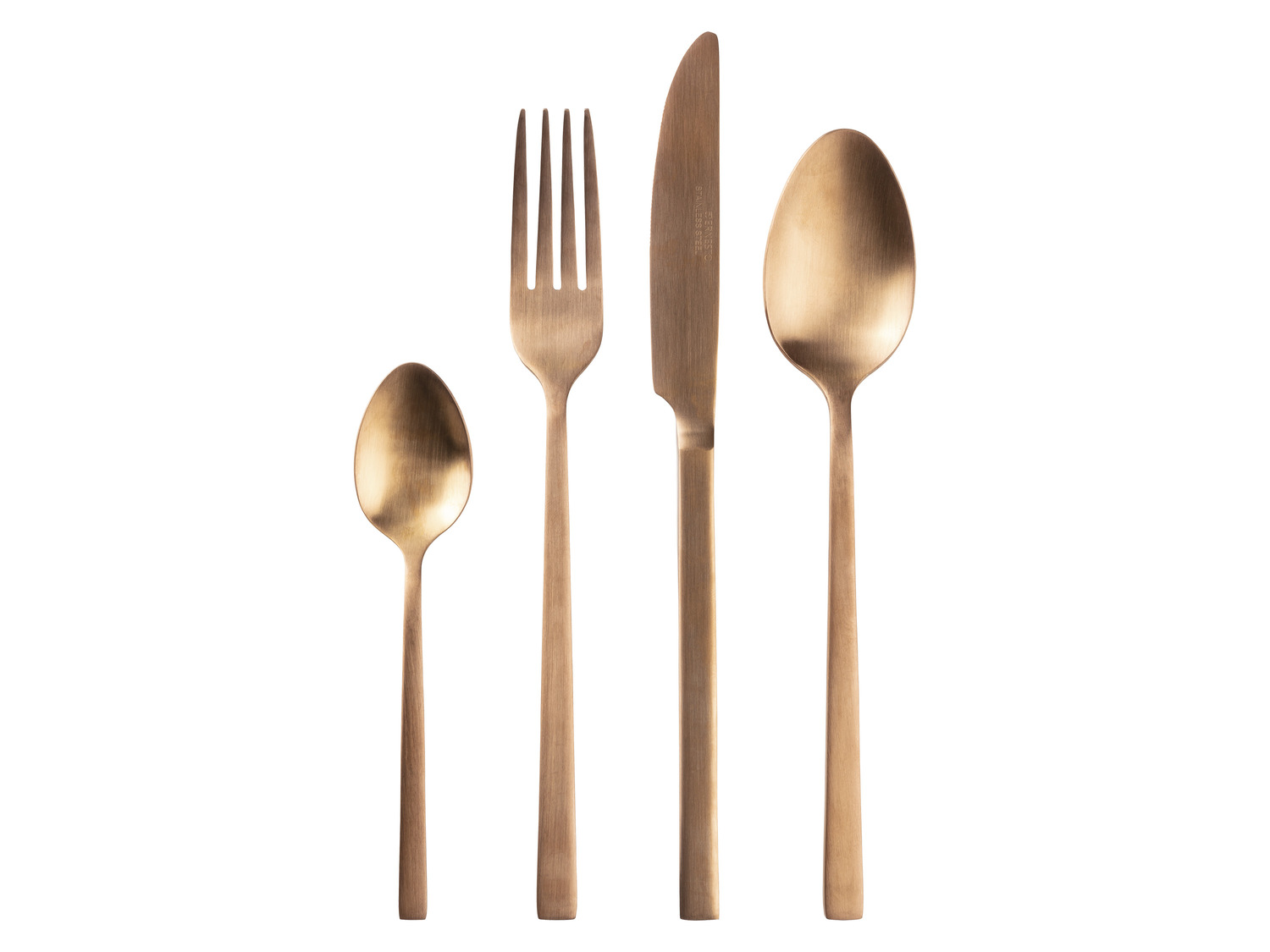 unüberwindlich ERNESTO® Edelstahl-Besteck-Set, 16-teilig LIDL 