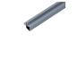 Graue Aluminium-Profilschiene mit Nut und Hohlkern