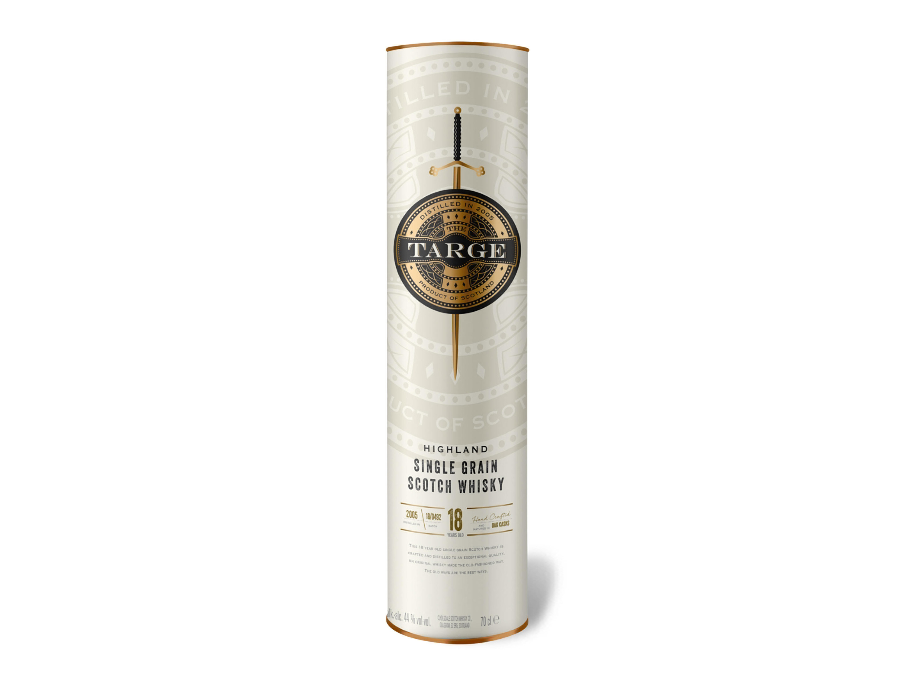 Thumbnail - The Targe Highland Single Grain Scotch Whisky 18 Jahre mit Geschenkbox 44% Vol
