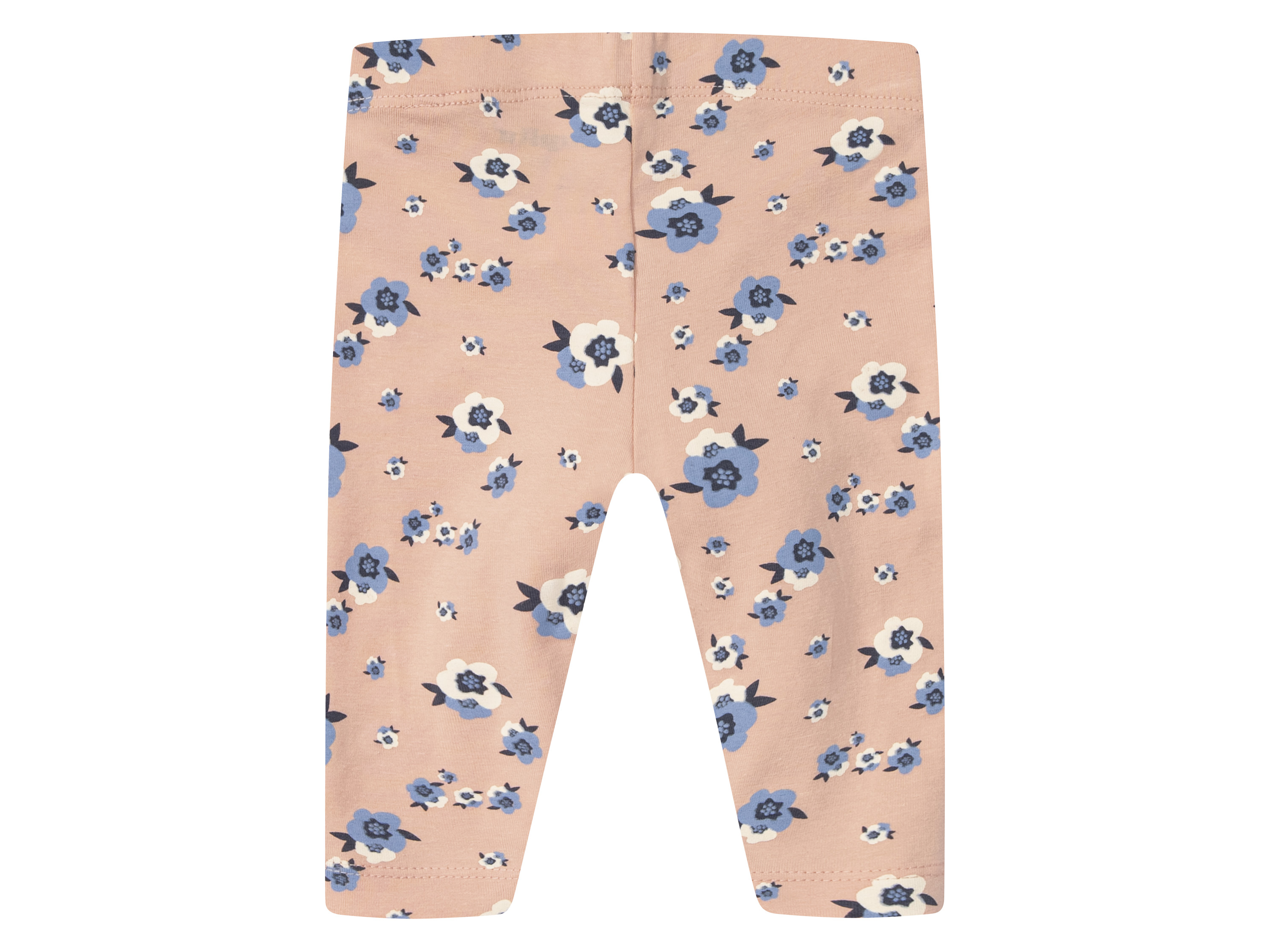 Thumbnail - lupilu® 2 Baby Mädchen Leggings (50/56, Blumen/blau)