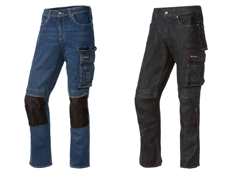 Gehe zu Vollbildansicht: PARKSIDE PERFORMANCE® Herren Jeans-Arbeitsbundhose - Bild 1