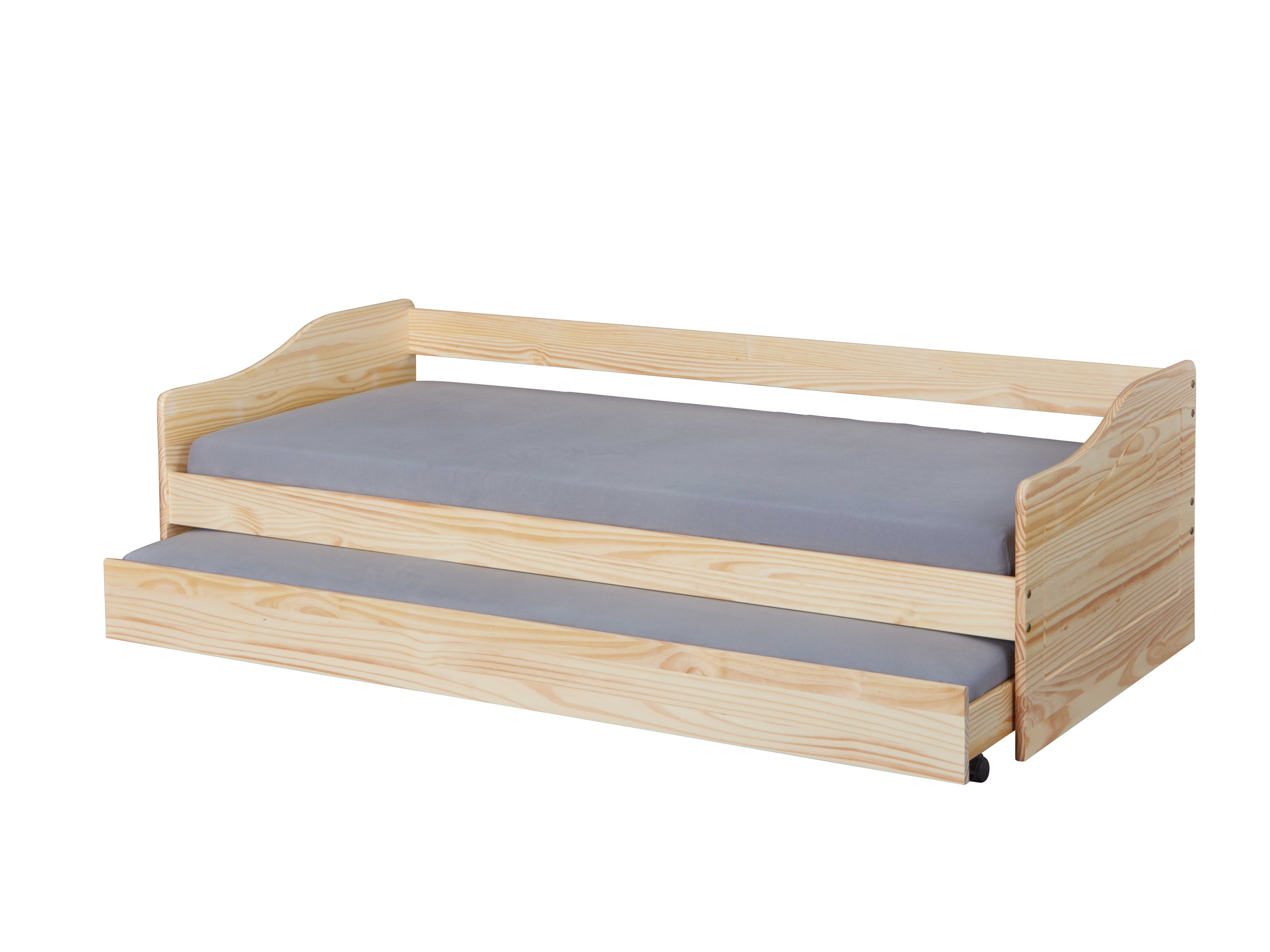 Thumbnail - Inter Link Kinderbett »Leonie«, mit Ausziehbett (Natur, 90 X 200 CM)