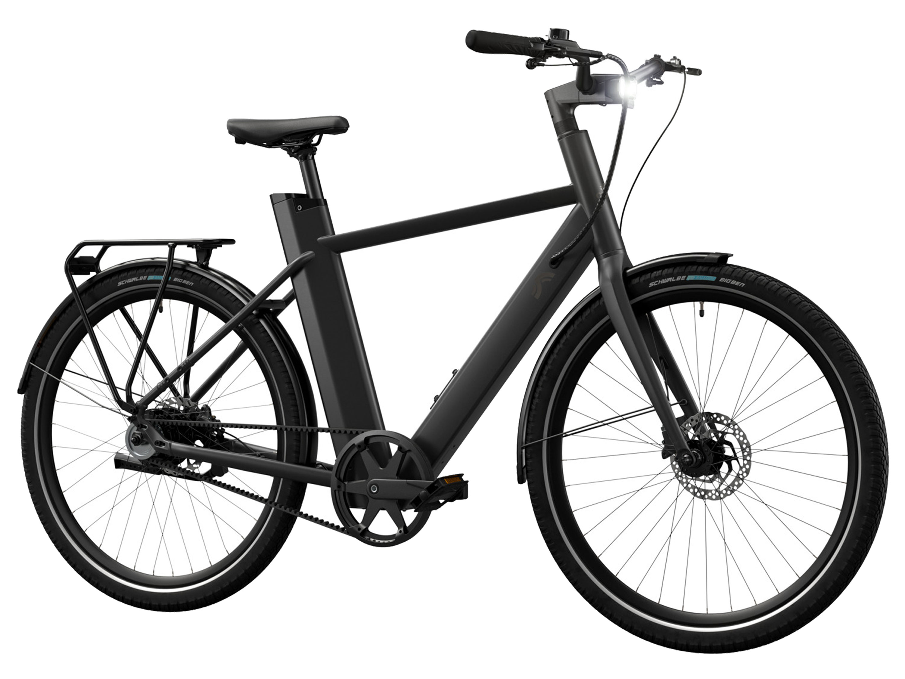 Thumbnail - CRIVIT Urban E-Bike X.3 Belt Drive (All Black)