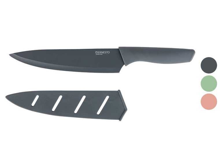 Gehe zu Vollbildansicht: ERNESTO® Kushino-Messer, mit Antihaftbeschichtung, 20 cm - Bild 1