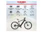 TELEFUNKEN E-MTB MT925 Mountainbike mit 468 Wh Akku, 250 W Motor und 100 km Reichweite.