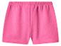Pinke Shorts mit elastischem Bund.
