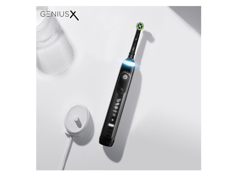 Gehe zu Vollbildansicht: Oral-B Genius X Elektrische Zahnbürste, schwarz - Bild 4