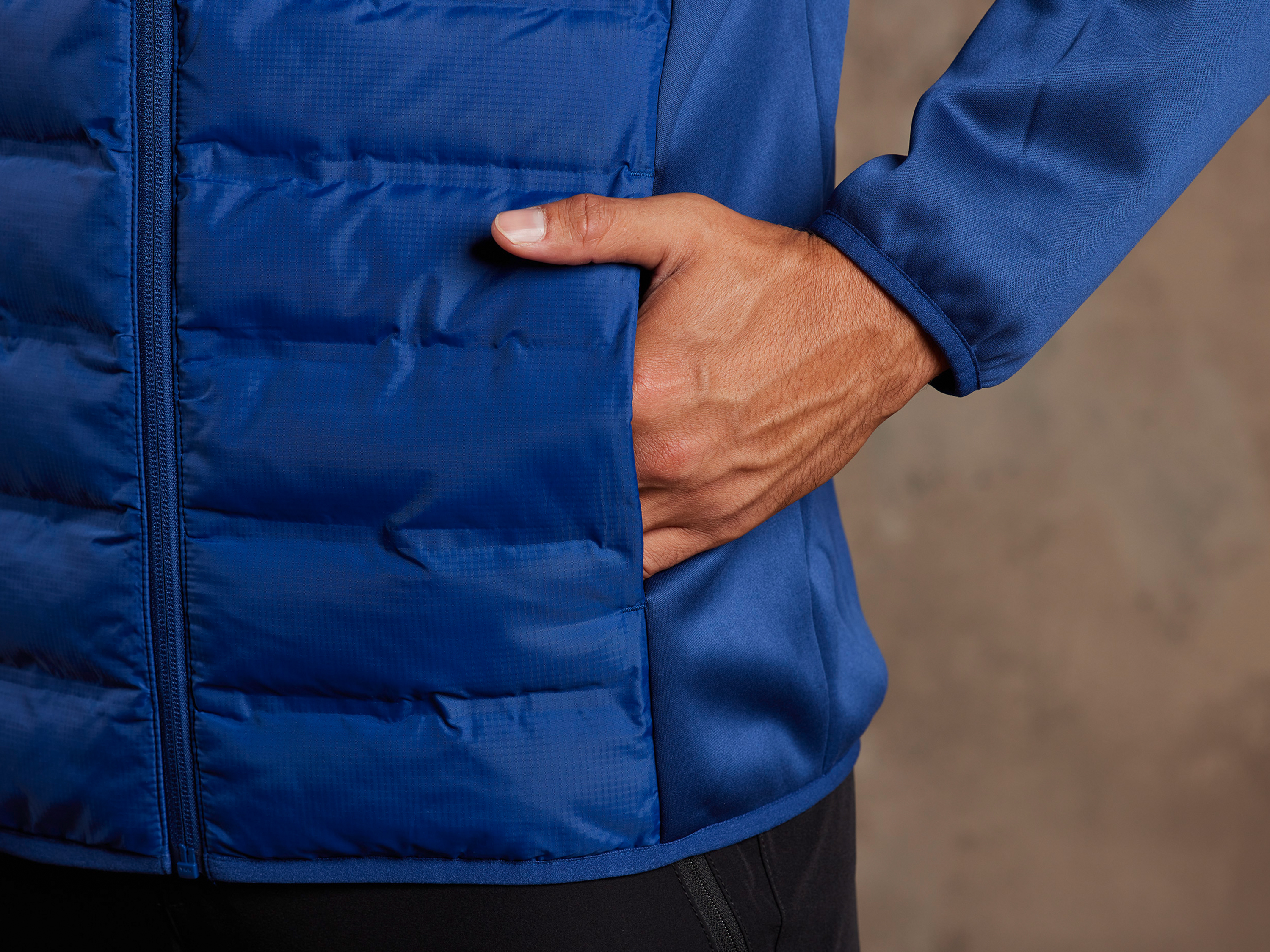 Thumbnail - CRIVIT Herren Hybridjacke Outdoor (Blau, M(48/50))