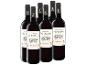 Sechs Flaschen Rotwein Château Les Moines Médoc, Cru Bourgeois, mit Goldmedaillen.