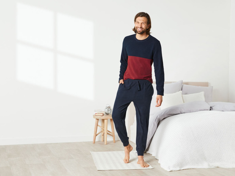 Gehe zu Vollbildansicht: LIVERGY® Herren Pyjama, wärmende Fleece-Qualität - Bild 20