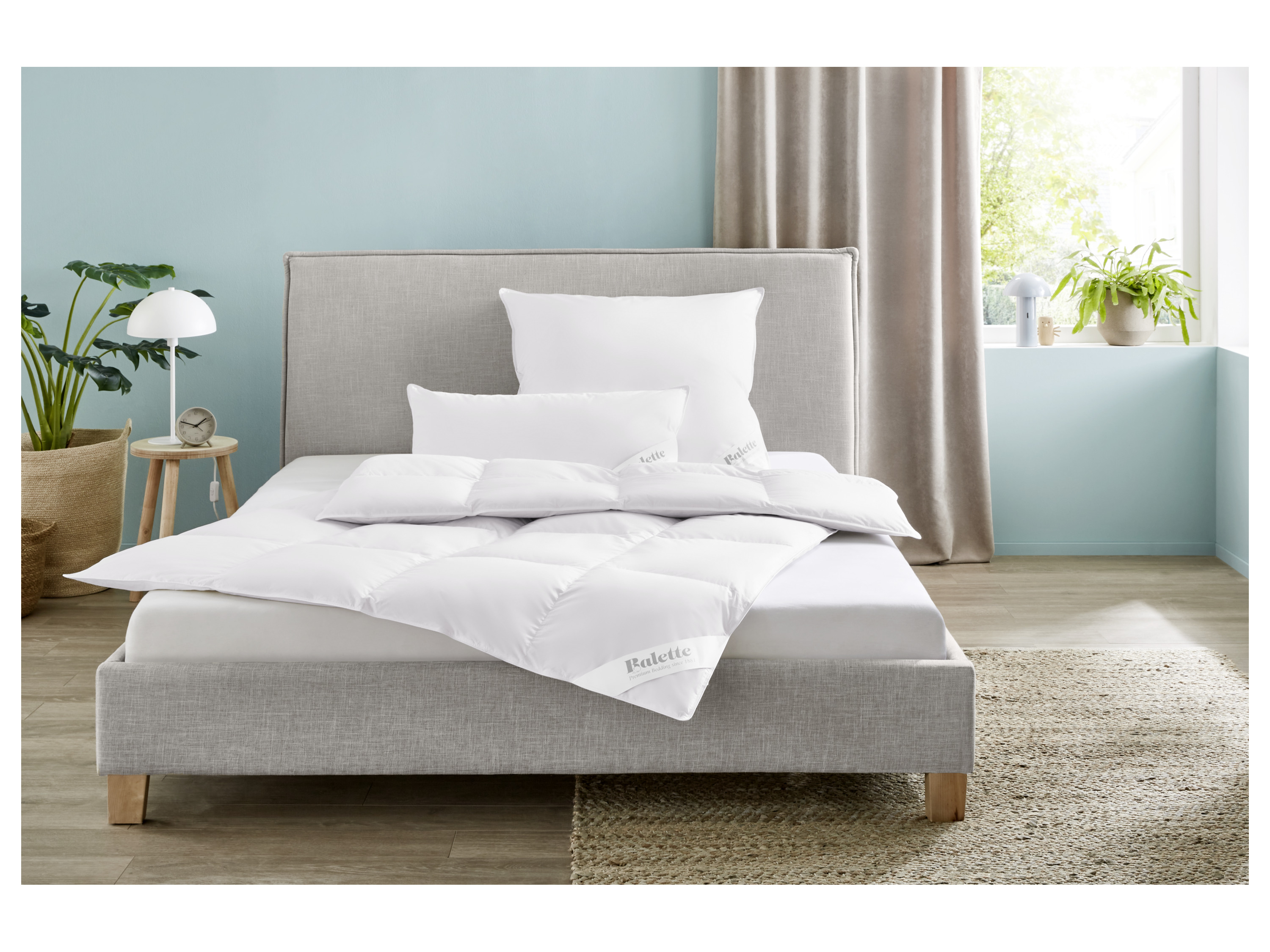 Thumbnail - Balette Premium Daunen- Kassettenbettdecke Elegance (warm, 135 X 200 CM)