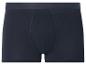 Dunkelblaue Herren-Boxershorts mit elastischem Bund