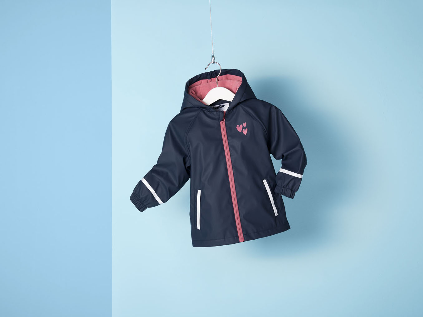 Thumbnail - lupilu® Kleinkinder Matsch- und -Buddeljacke (Navy, 86/92)