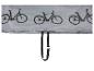 Fahrradabdeckung mit Befestigungsgurten.