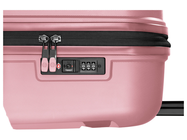 Gehe zu Vollbildansicht: TOPMOVE® Koffer, mit 4 Rollen, 90 l, pastellrosé - Bild 2