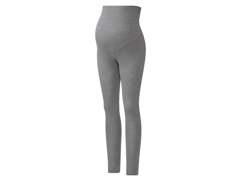 Gehe zu Vollbildansicht: esmara® Damen Umstandsleggings, 2 Stück, mit Bio-Baumwolle - Bild 6