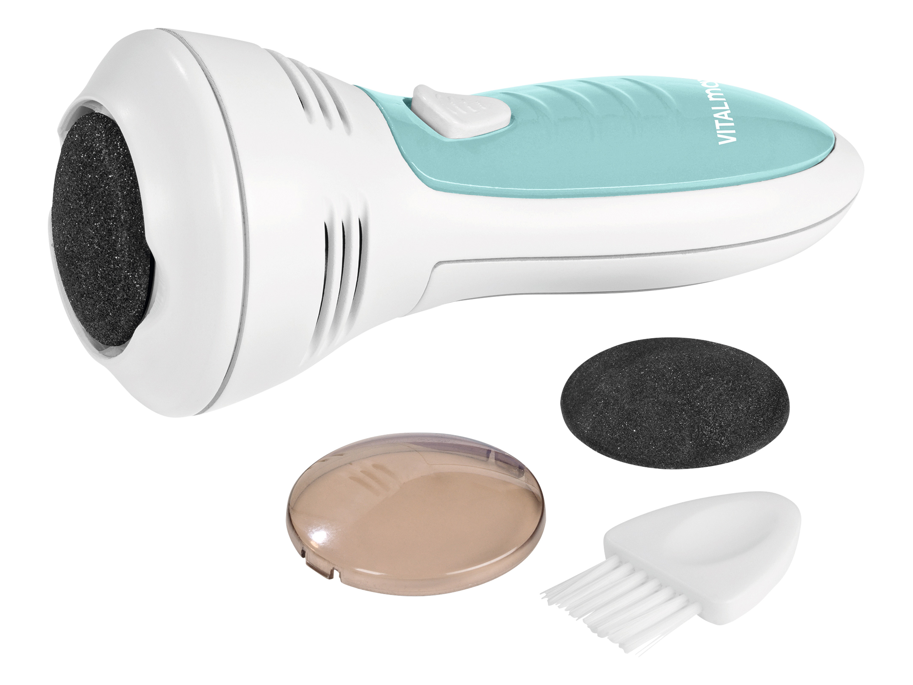 Thumbnail - VitalMaxx Hornhautentferner, 6 V, mit Saugfunktion und 2 Aufsätzenmit Saugfunktion